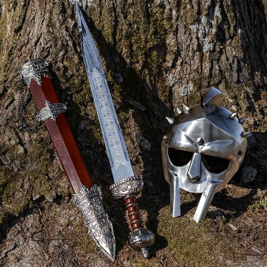 Roman Centurion Gladius with Sheath